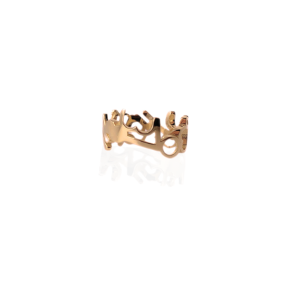 Herakat all-around marks gold ring